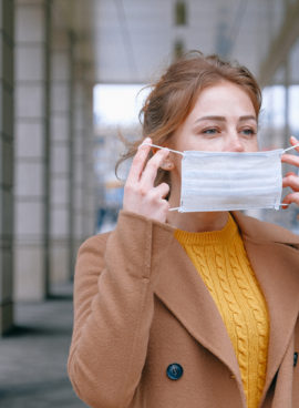 Canva – Woman Wearing Face Mask