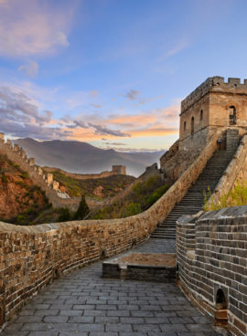 The great wall of China