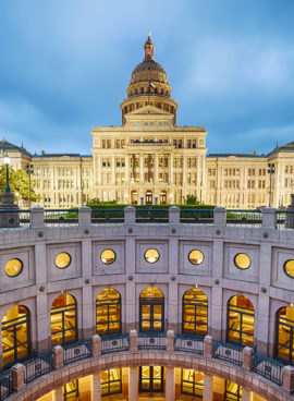 Texas State Capitol Building In Austin