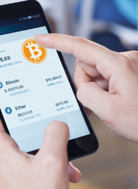 Bitcoin – Crypto Currency Wallet On A mobile Phone