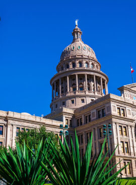 Texas State Capitol Building Cowyboy Austin Texas