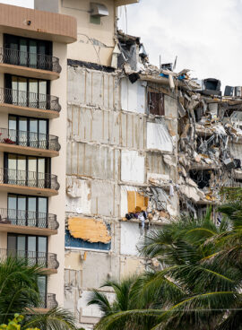 Champlain Towers remains 2 days after collapse owners personal belongings visible hanging from the units